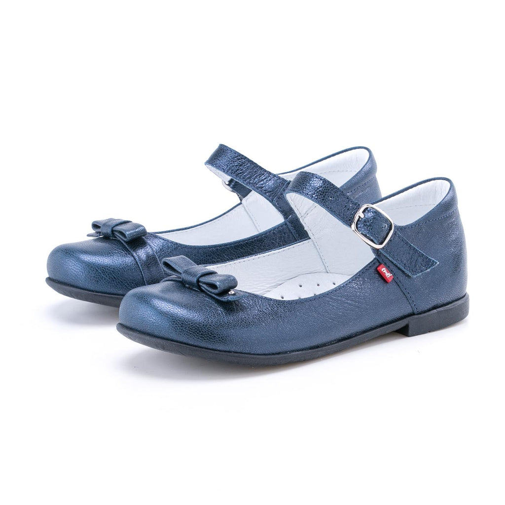 (2461-7) Emel Balerinas shiny blue - MintMouse (Unicorner Concept Store)