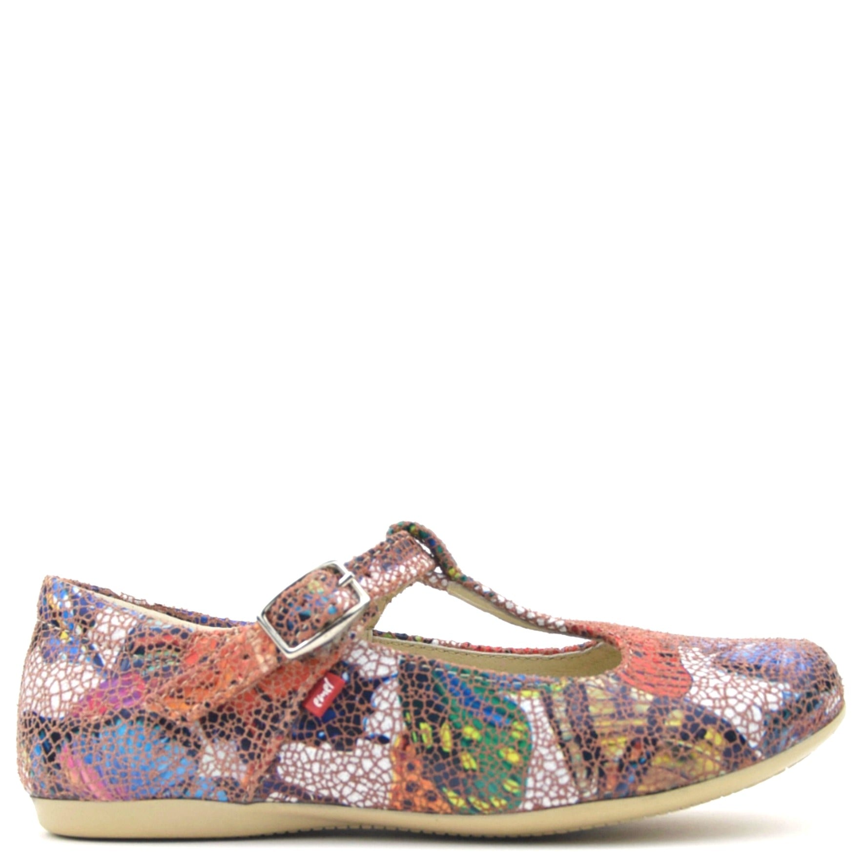 (2480A) Emel balerina shoes gaudi print - MintMouse (Unicorner Concept Store)