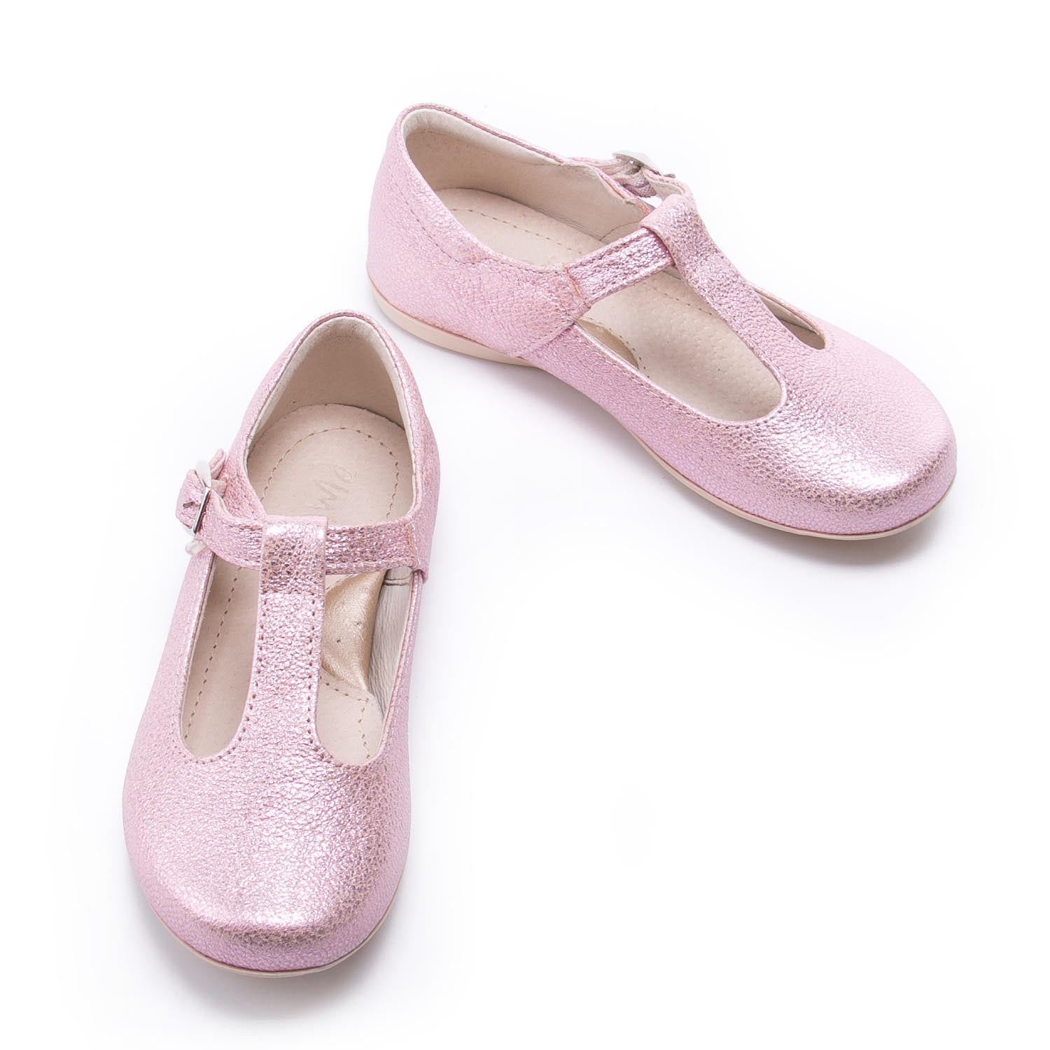 (2572B-3) Emel balerina shoes shiny rose - MintMouse (Unicorner Concept Store)