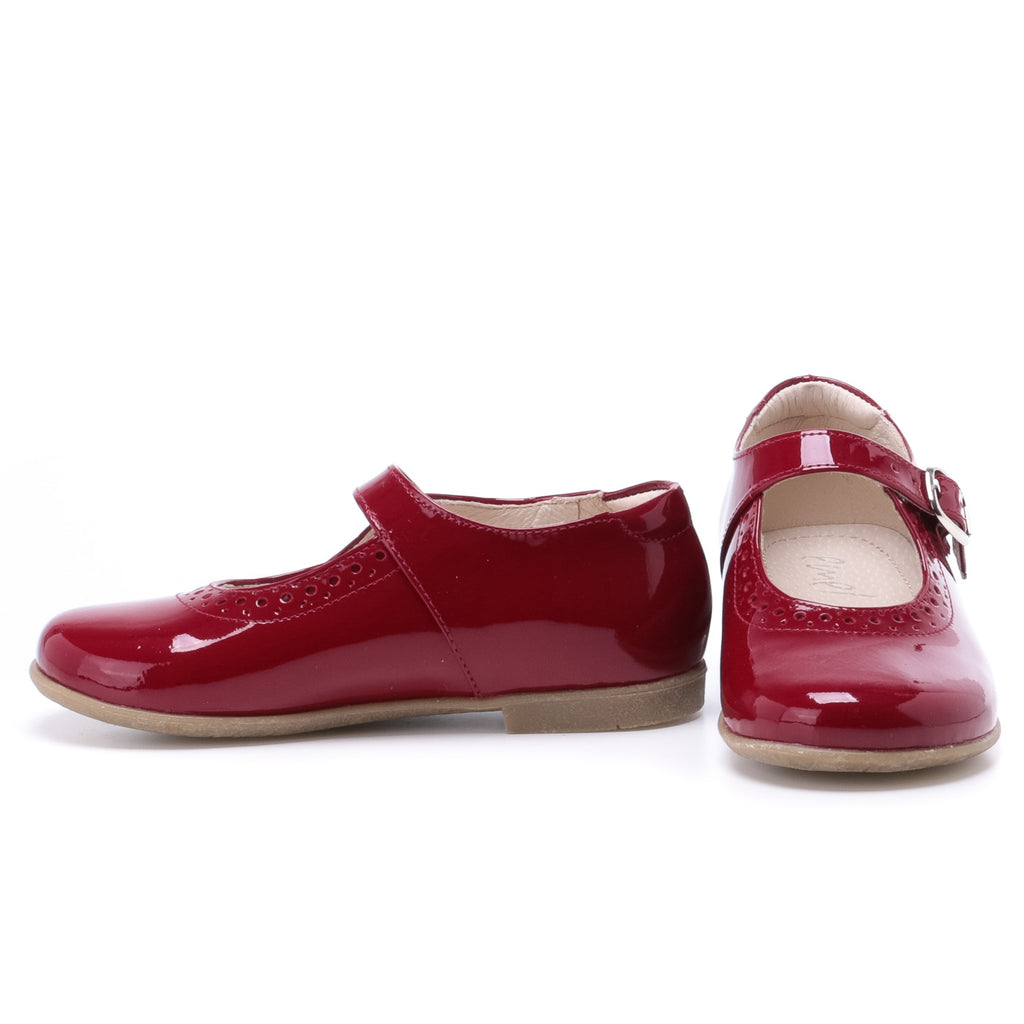 (2674) Emel balerina - red patent - MintMouse (Unicorner Concept Store)