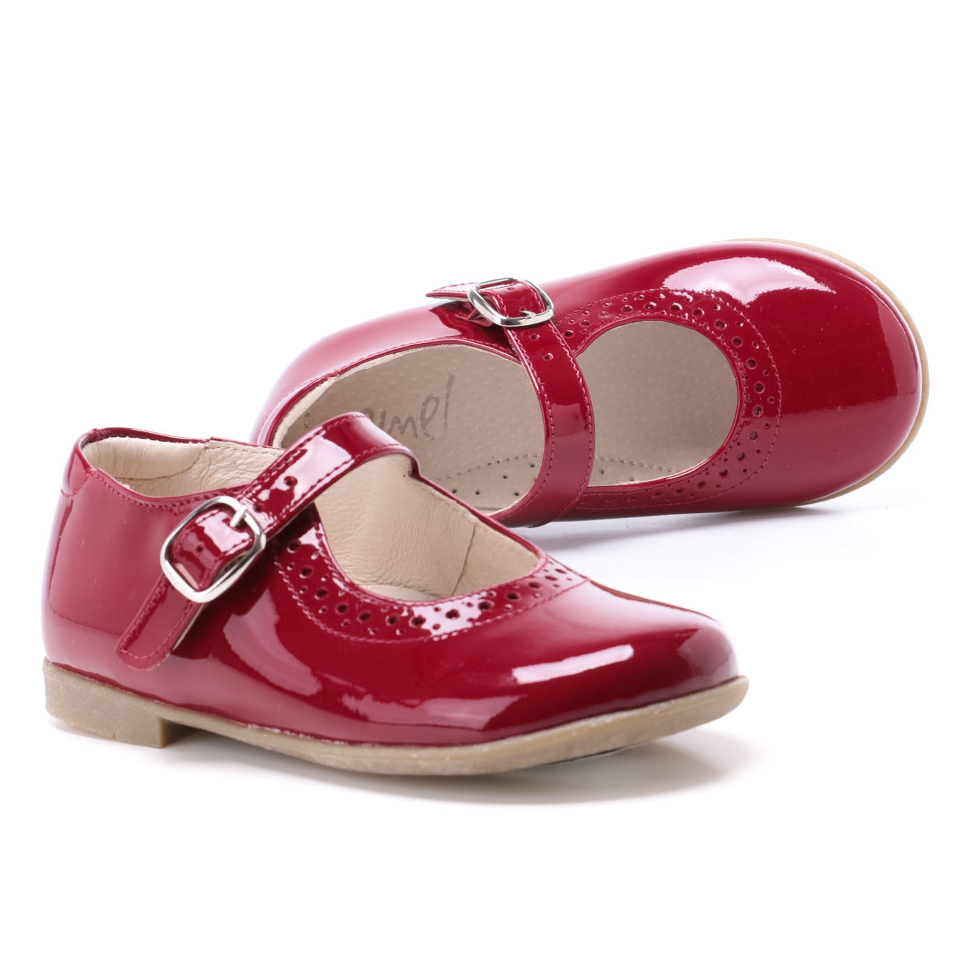 (2674) Emel balerina - red patent - MintMouse (Unicorner Concept Store)
