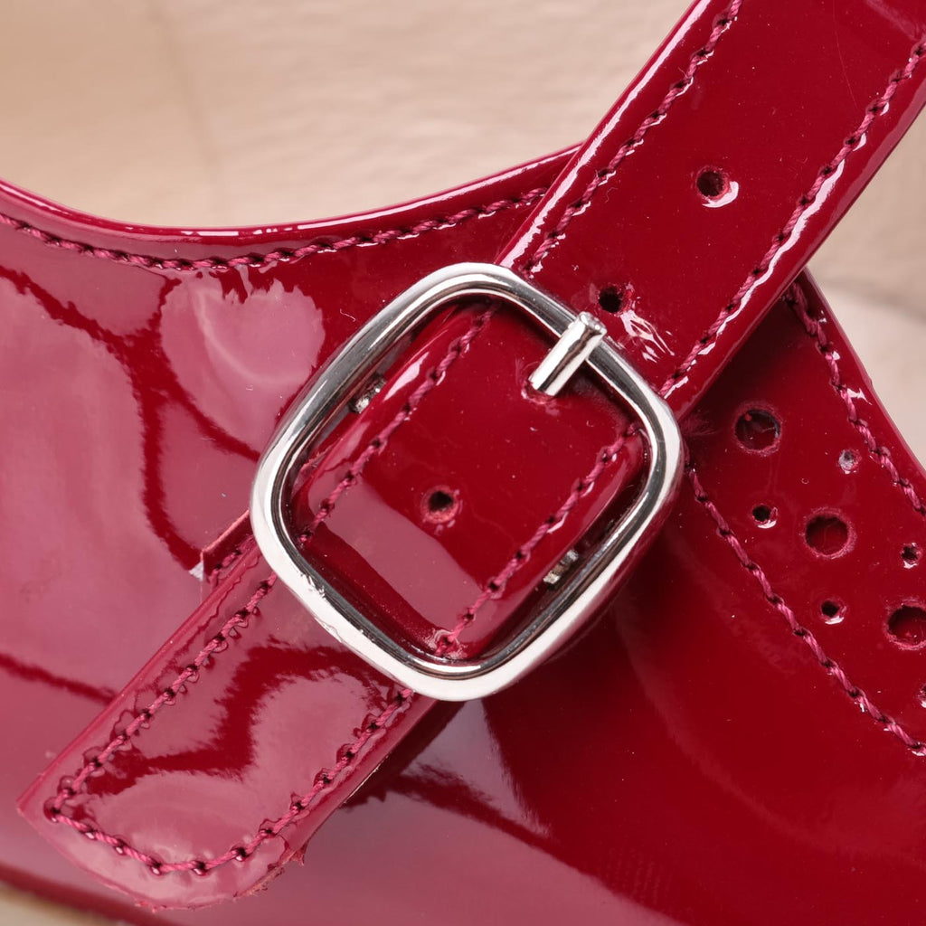 (2674) Emel balerina - red patent - MintMouse (Unicorner Concept Store)