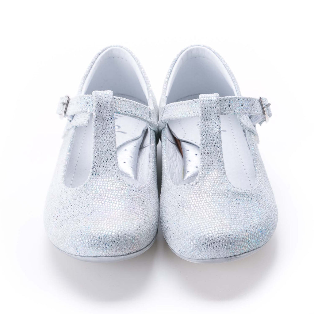 (2482-1) Emel White shiny balerina - MintMouse (Unicorner Concept Store)