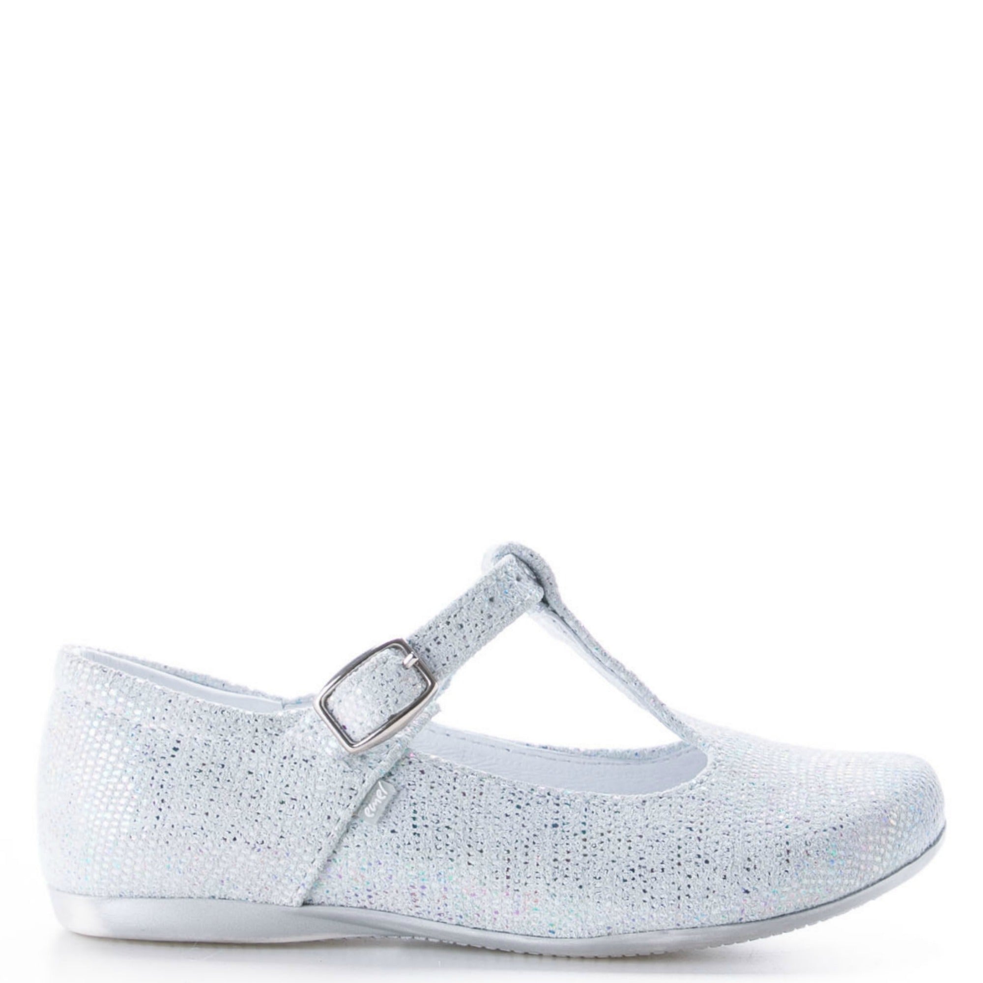 (2482-1) Emel White shiny balerina - MintMouse (Unicorner Concept Store)