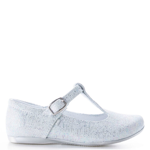 (2482-1) Emel White shiny balerina - MintMouse (Unicorner Concept Store)