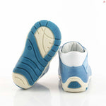 (2388) Blue Lace Up Trainers with bumper - MintMouse (Unicorner Concept Store)