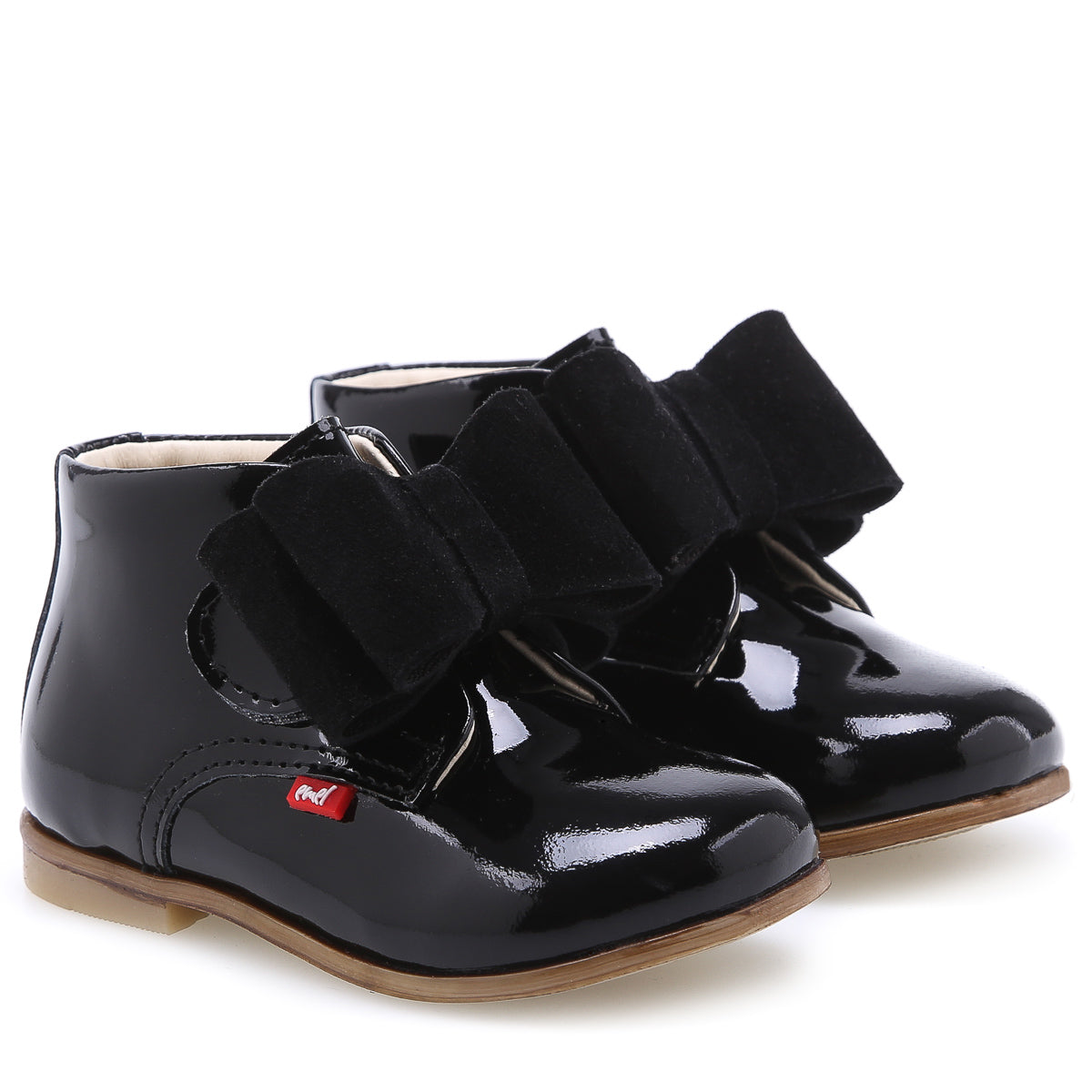 (1899-2) Emel Black bow velcro - MintMouse (Unicorner Concept Store)
