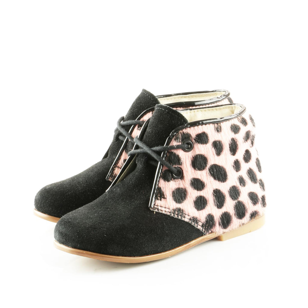 (2393A-1) Emel furry Lace Up Classics - MintMouse (Unicorner Concept Store)