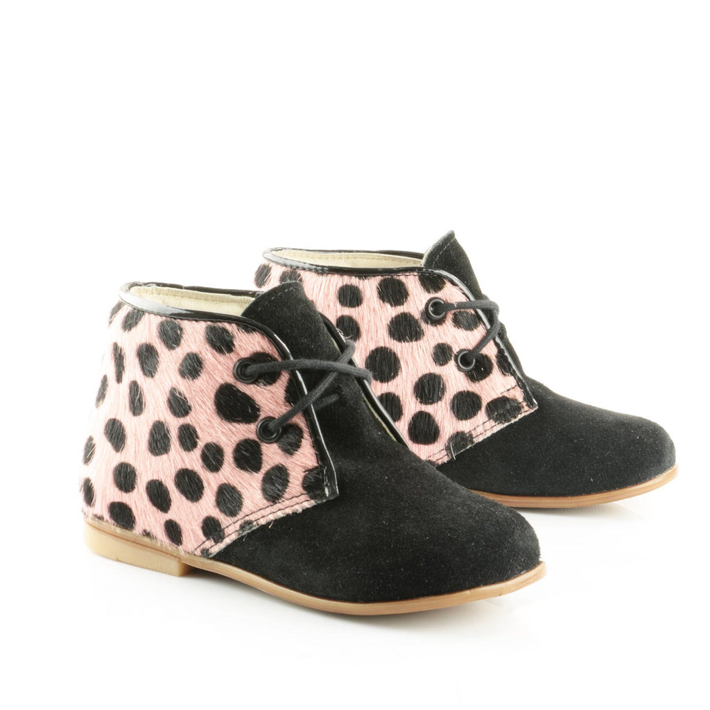 (2393A-1) Emel furry Lace Up Classics - MintMouse (Unicorner Concept Store)