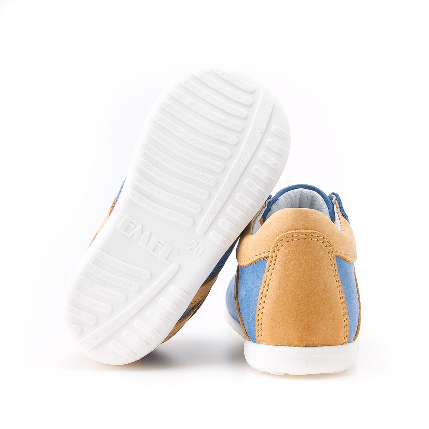 (2045-18) Blue Lace Up First Shoes - MintMouse (Unicorner Concept Store)