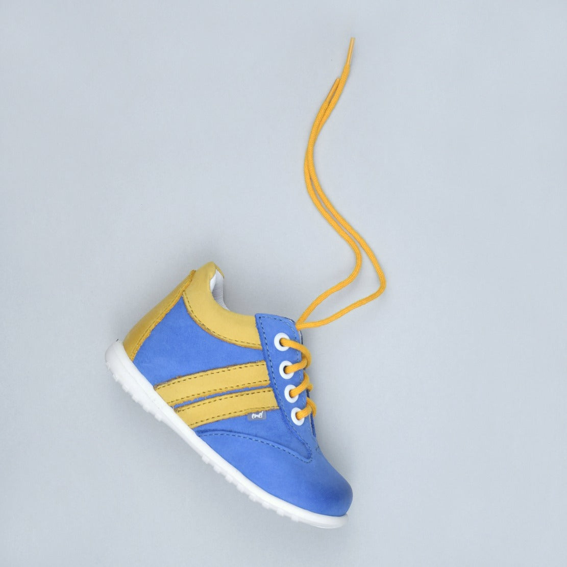 (2045-18) Blue Lace Up First Shoes - MintMouse (Unicorner Concept Store)