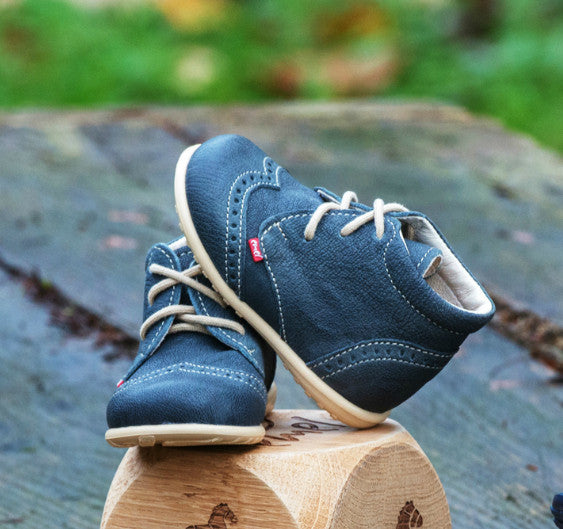 (2341-1) Emel brogue Blue Lace Up Classics - MintMouse (Unicorner Concept Store)
