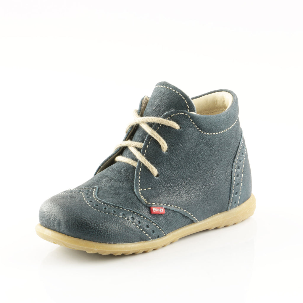 (2341-1) Emel brogue Blue Lace Up Classics - MintMouse (Unicorner Concept Store)