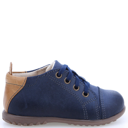 (2434-32) Emel Low Lace Up First Shoes - MintMouse (Unicorner Concept Store)
