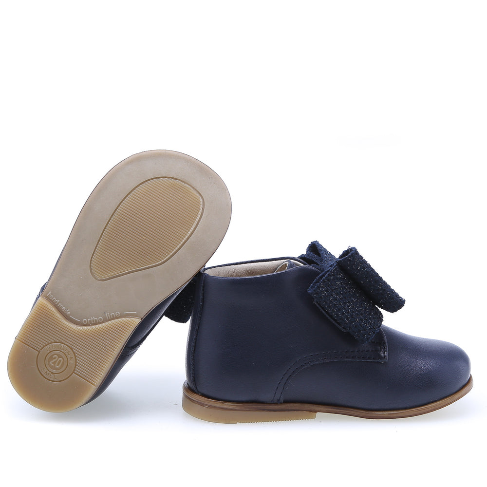 (1899-15) Emel blue bow velcro - MintMouse (Unicorner Concept Store)