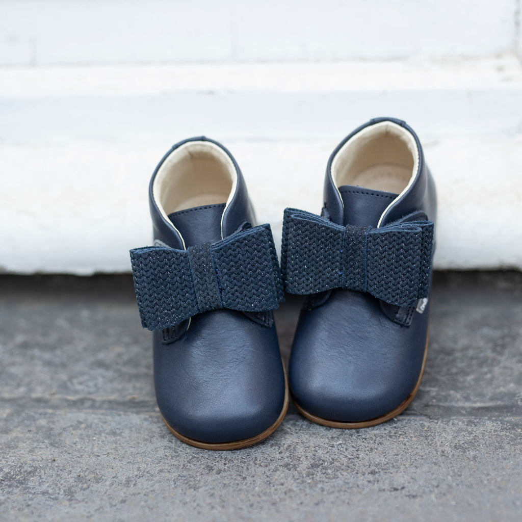 (1899-15) Emel blue bow velcro - MintMouse (Unicorner Concept Store)