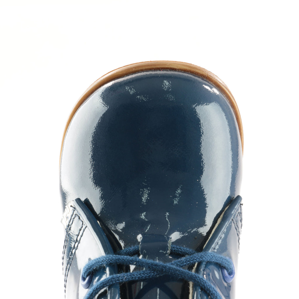 (2393-4) Emel blue patent classic first shoes - MintMouse (Unicorner Concept Store)