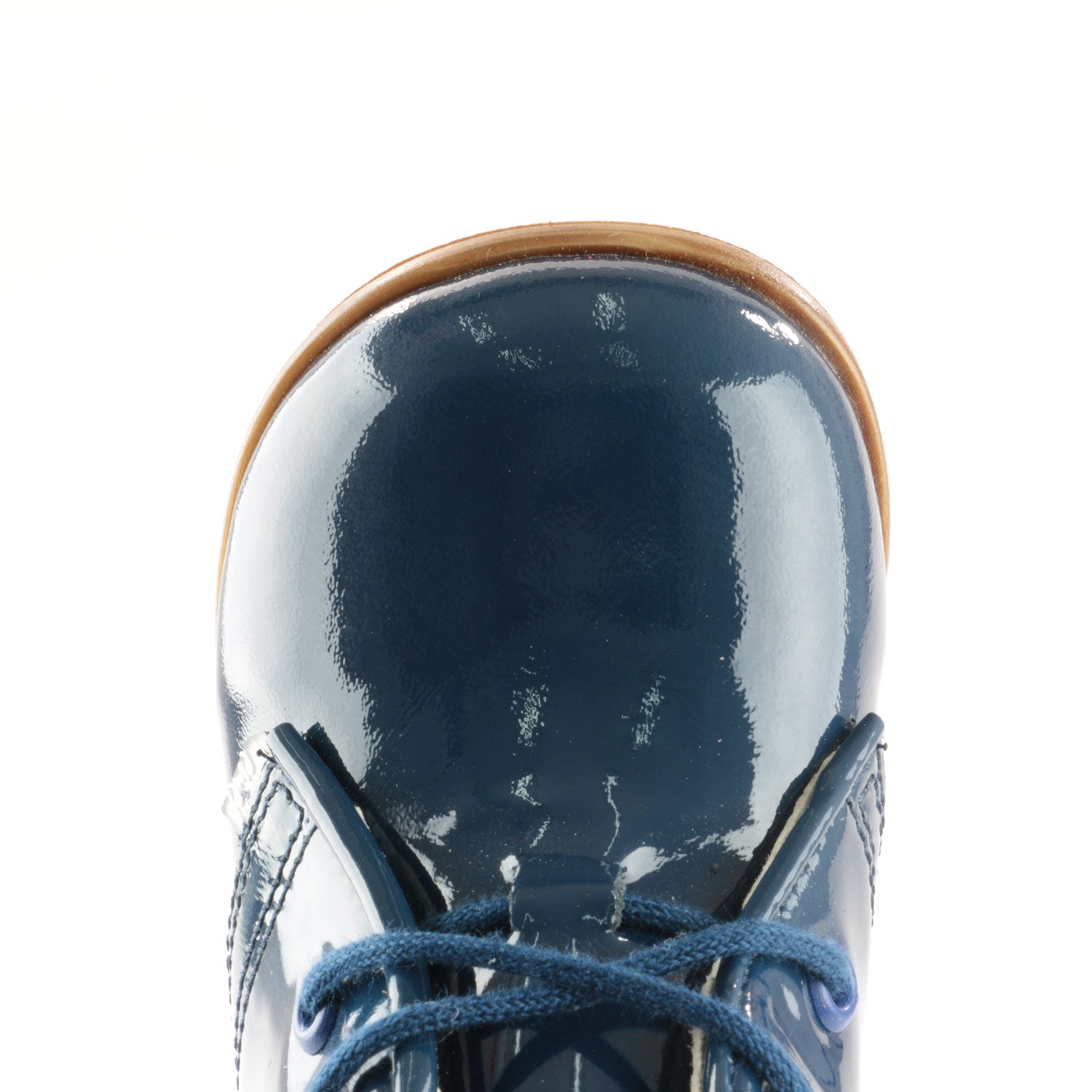 (2393-4) Emel blue patent classic first shoes - MintMouse (Unicorner Concept Store)