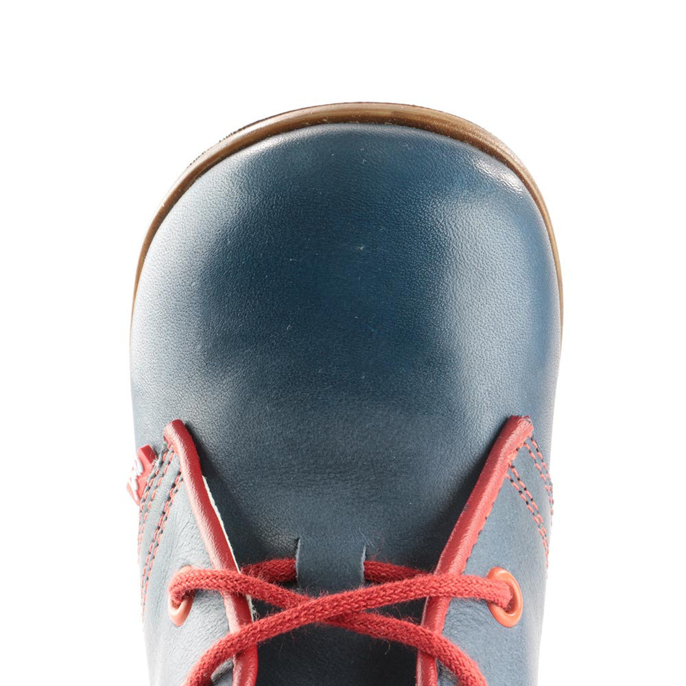 (2195-3) Emel Navy Red Lace Up Classics - MintMouse (Unicorner Concept Store)