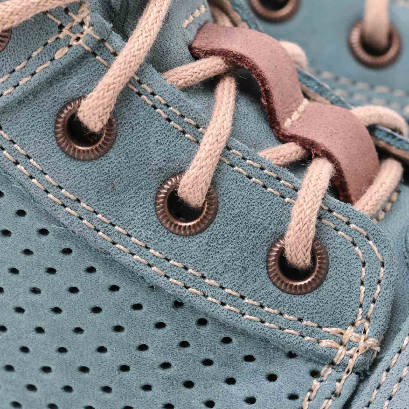 (2429-19) Blue Lace Up First Shoes - MintMouse (Unicorner Concept Store)