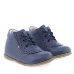 (716-13) Emel Lace Up First Shoes blue - MintMouse (Unicorner Concept Store)