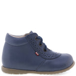 (716-13) Emel Lace Up First Shoes blue - MintMouse (Unicorner Concept Store)