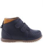(EY2439B-6/ E 2439B-K6) Emel first winter shoes navy velcro - MintMouse (Unicorner Concept Store)