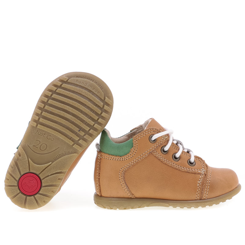 (2069D-3) Emel Lace Up First Shoes - MintMouse (Unicorner Concept Store)