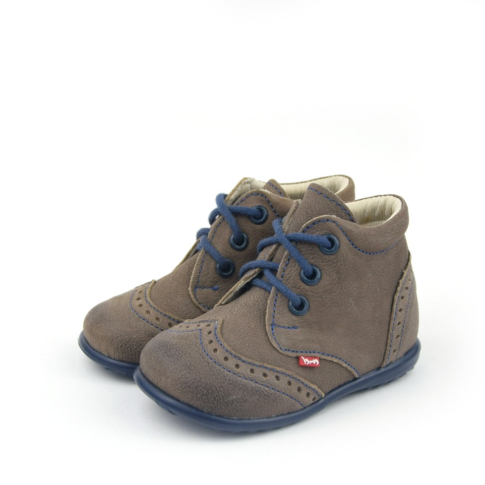 (2341-3) Emel Dark Brown Lace Up Classics - MintMouse (Unicorner Concept Store)