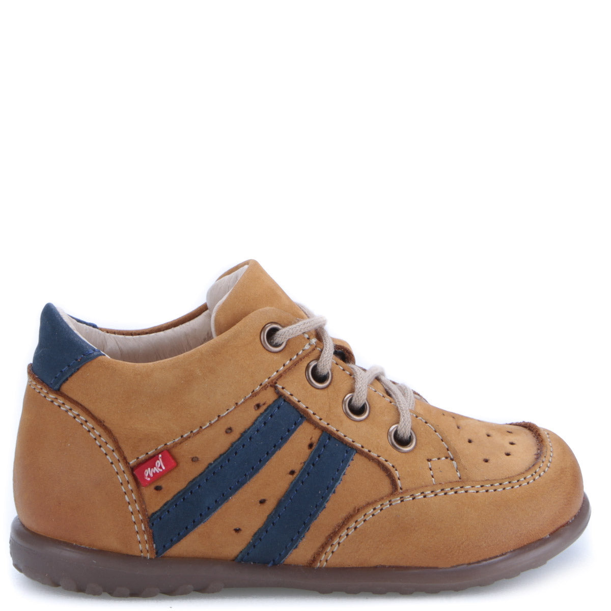 (2411A-26) Emel  First Shoes Brown - MintMouse (Unicorner Concept Store)