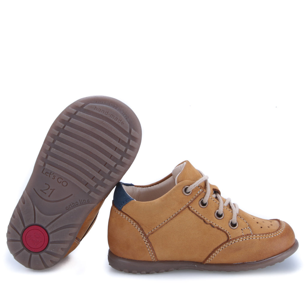 (2411A-26) Emel  First Shoes Brown - MintMouse (Unicorner Concept Store)