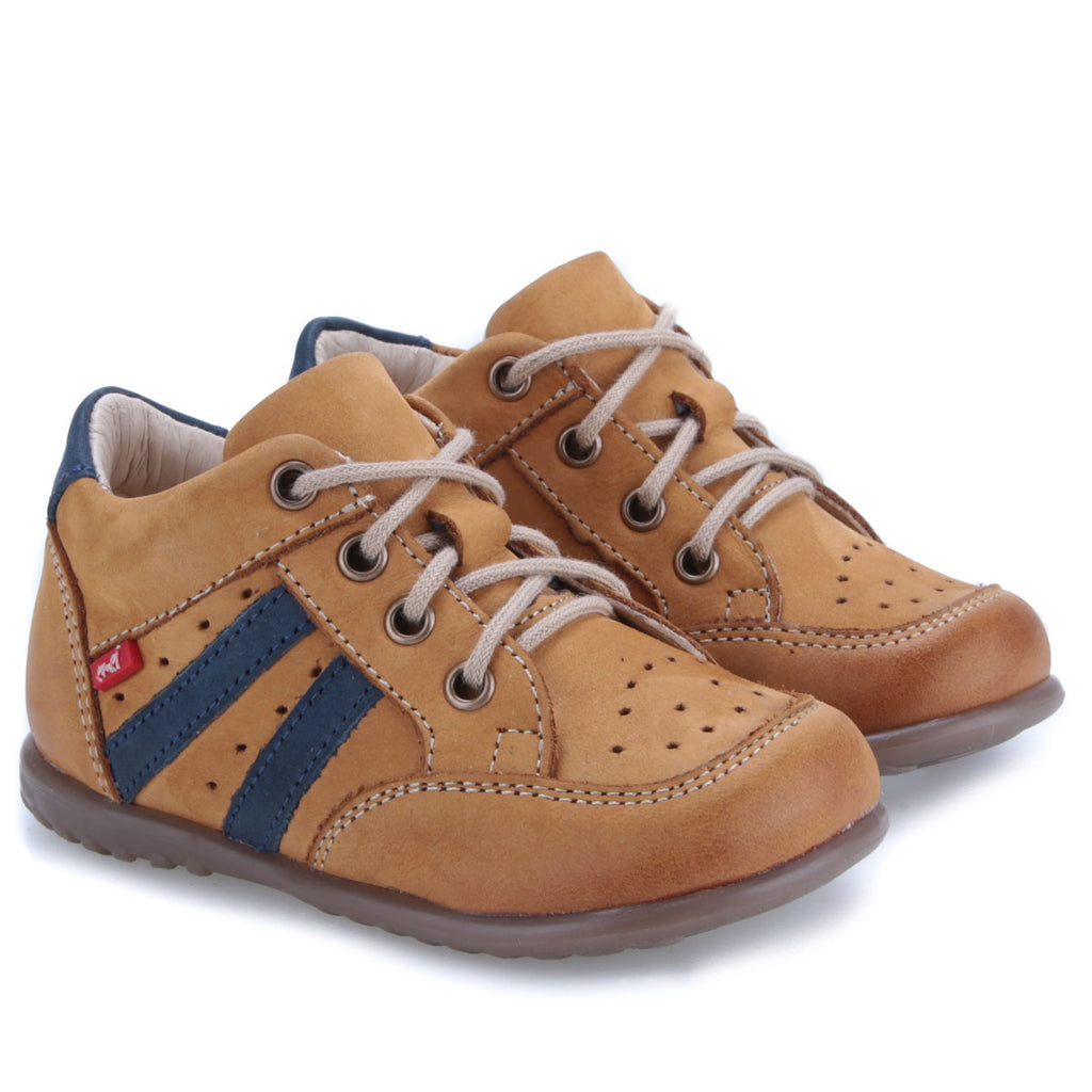 (2411A-26) Emel  First Shoes Brown - MintMouse (Unicorner Concept Store)