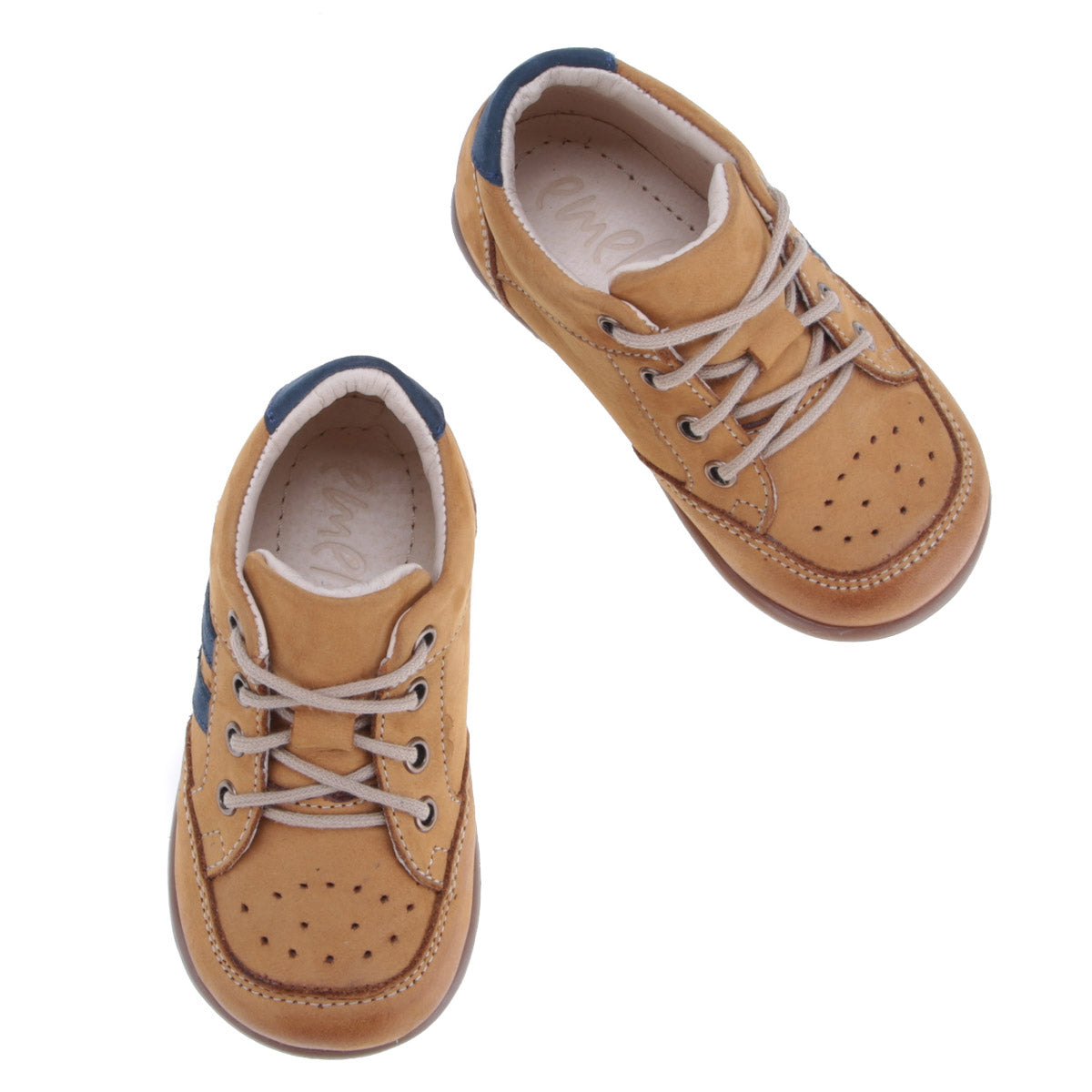 (2411A-26) Emel  First Shoes Brown - MintMouse (Unicorner Concept Store)