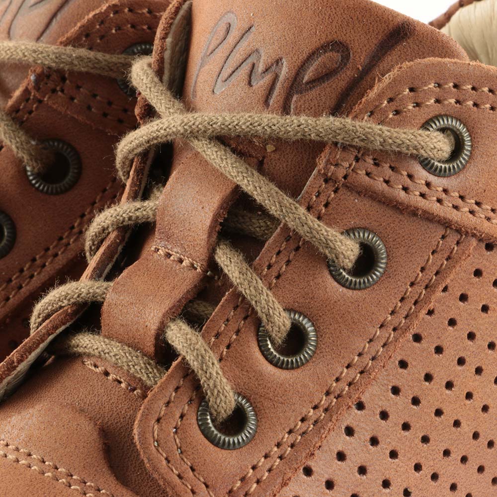 (2429-10) Emel brown Lace Up First Shoes - MintMouse (Unicorner Concept Store)