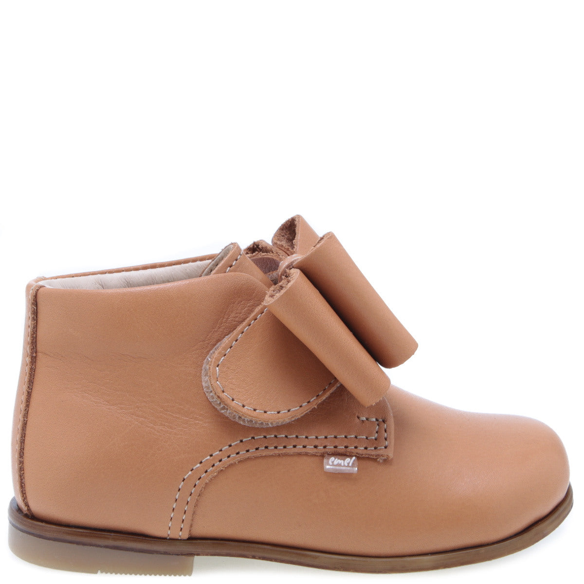 (1899-5) Emel Brown bow velcro - MintMouse (Unicorner Concept Store)