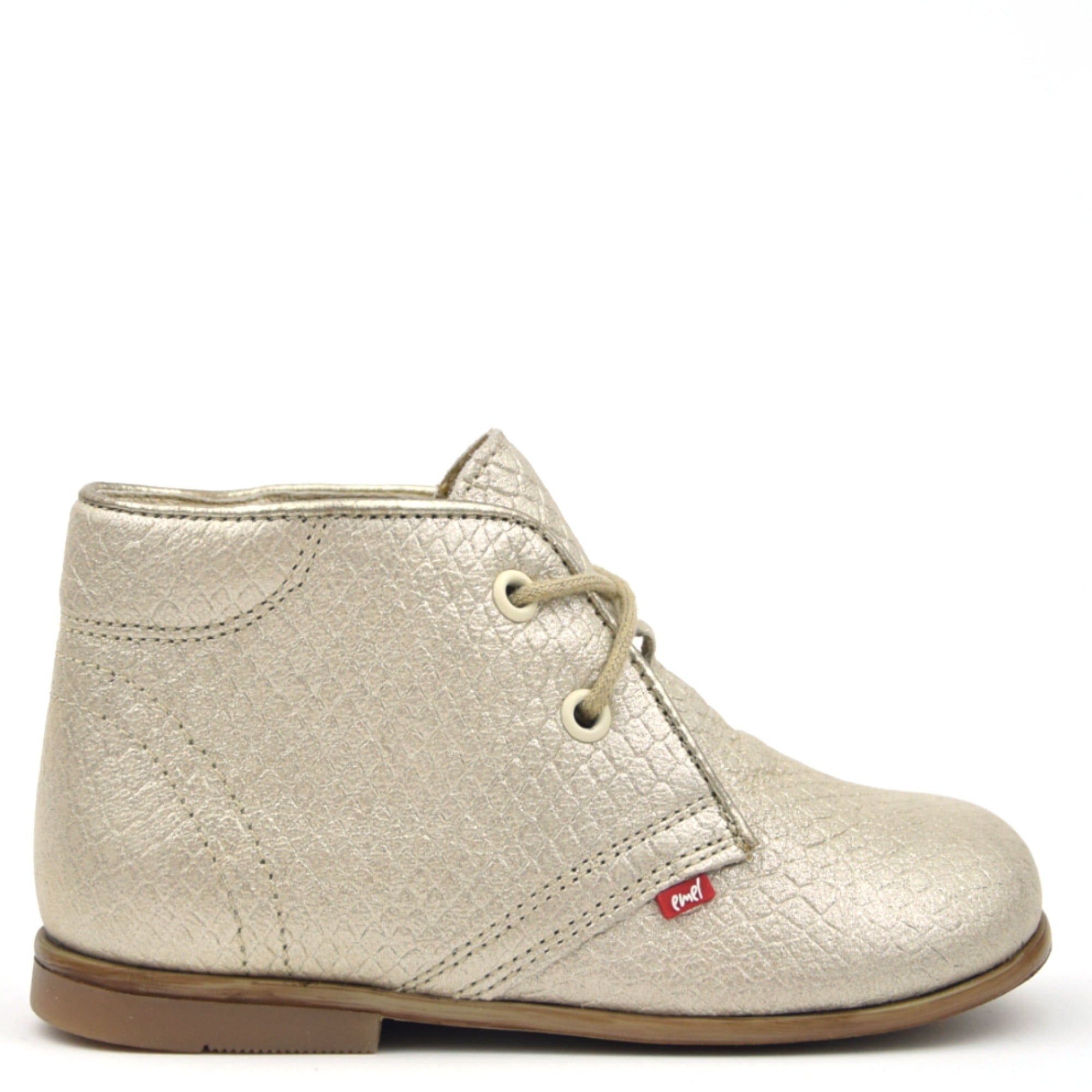 (2195C-1) Emel Gold Snake Lace Up Shoes - MintMouse (Unicorner Concept Store)