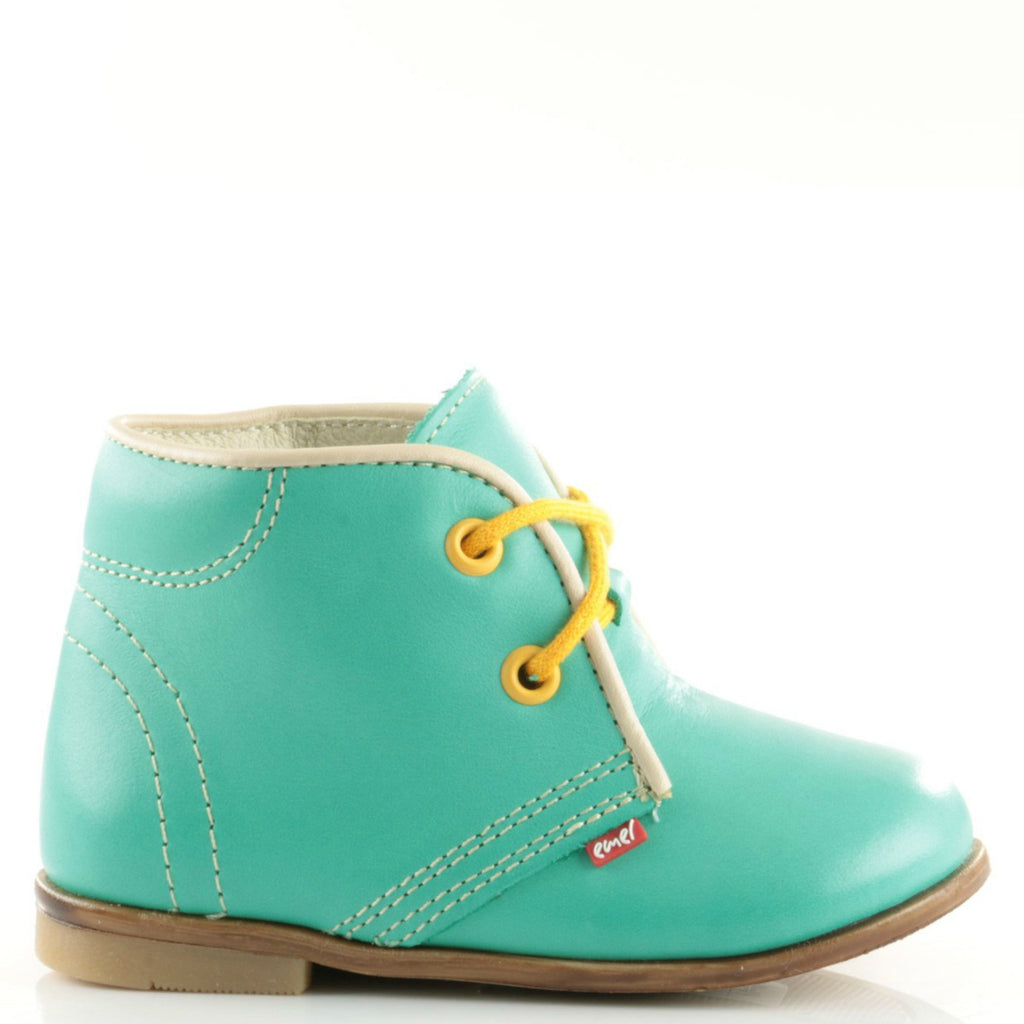 (2195-9) Emel Turquoise Lace Up Classics - MintMouse (Unicorner Concept Store)