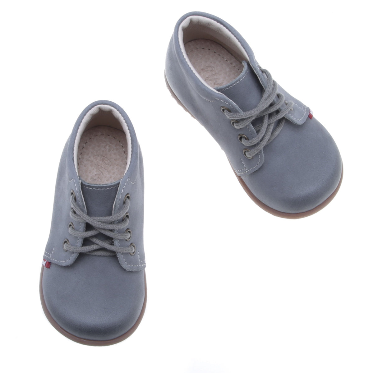 (562-22) Emel Lace Up First Shoes Blue - MintMouse (Unicorner Concept Store)