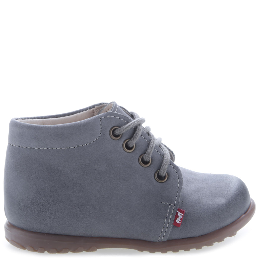 (562-22) Emel Lace Up First Shoes Blue - MintMouse (Unicorner Concept Store)