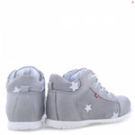 (2369B-6) Emel Lace Up First Shoes  Gray - MintMouse (Unicorner Concept Store)