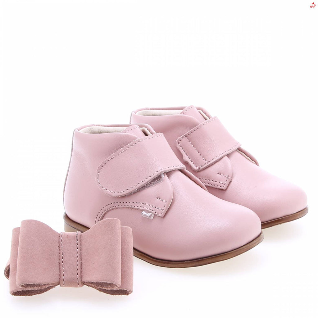 (1899E) Emel Pink bow velcro - MintMouse (Unicorner Concept Store)