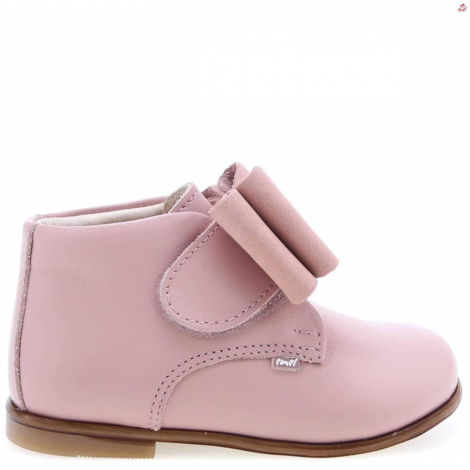 (1899E) Emel Pink bow velcro - MintMouse (Unicorner Concept Store)