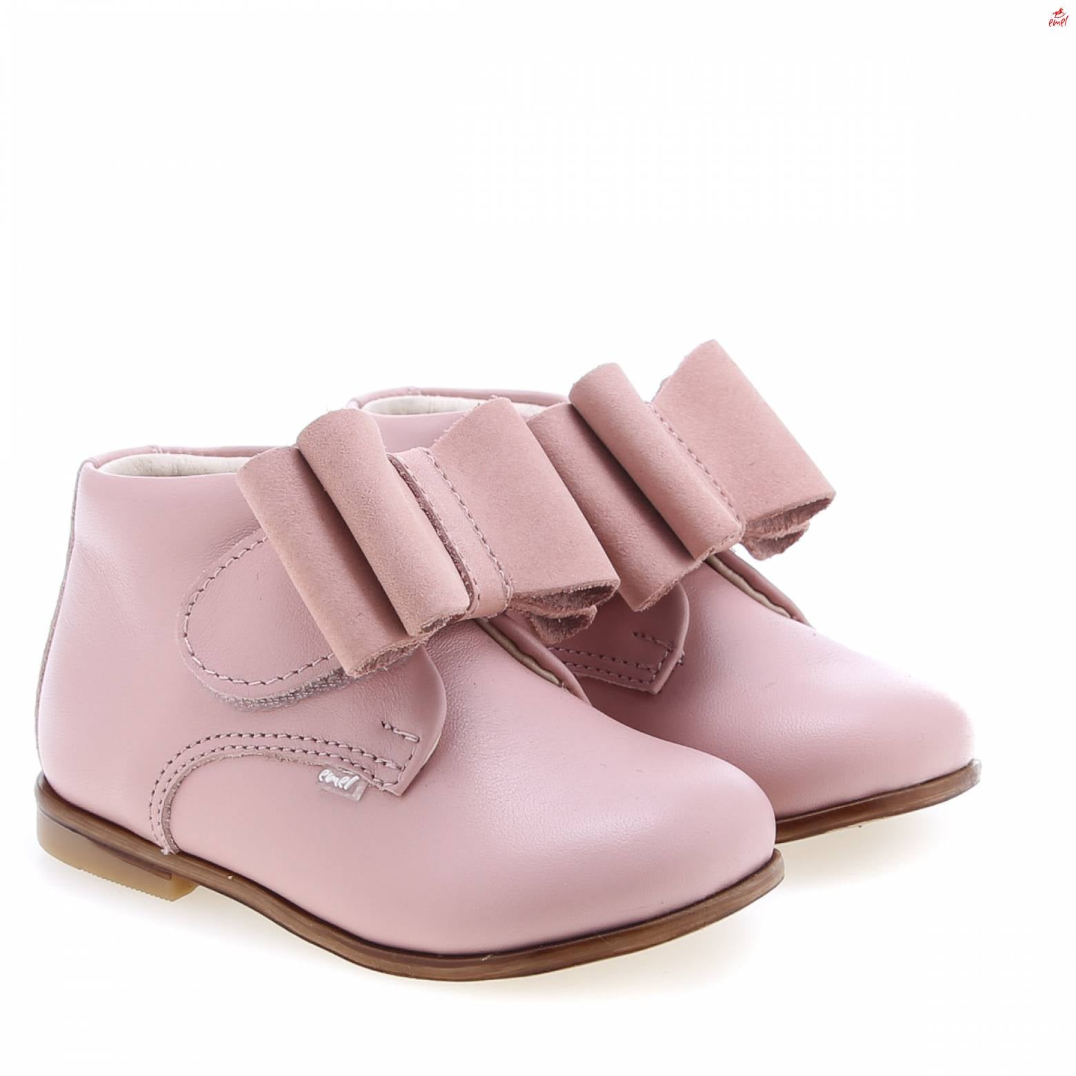 (1899E) Emel Pink bow velcro - MintMouse (Unicorner Concept Store)