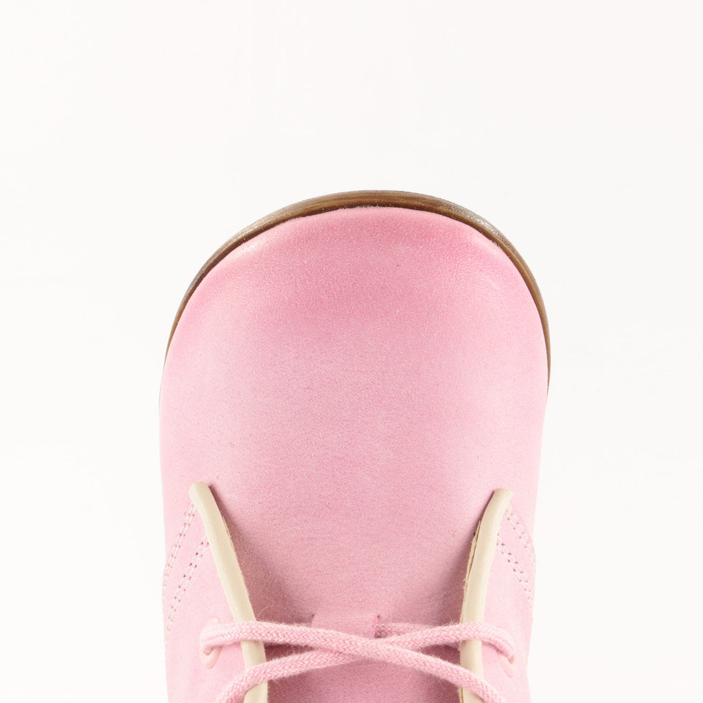 (2195-14) Emel Pink Thomas Heel Lace Up Shoes - MintMouse (Unicorner Concept Store)