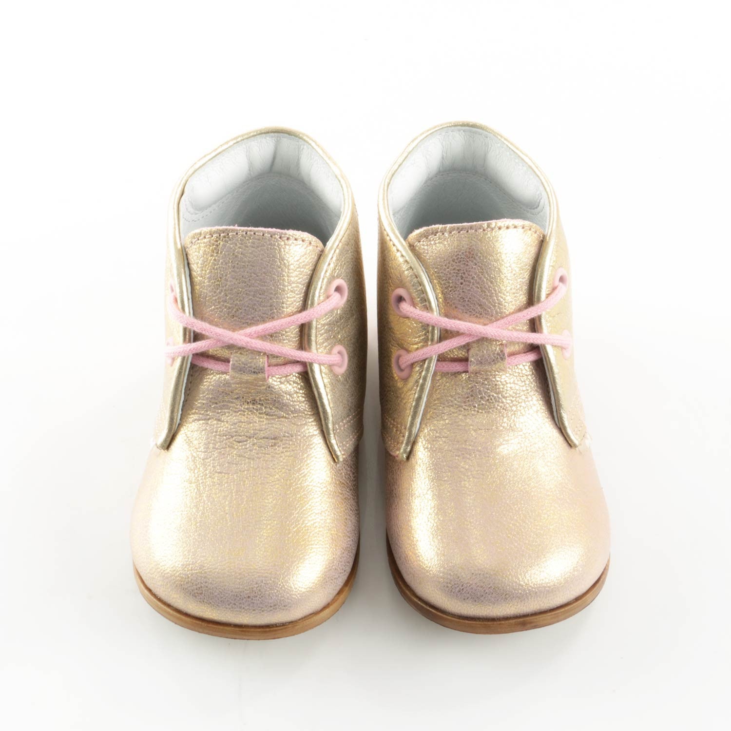 (2345-4) Emel Shiny Pink Lace Up Shoes - MintMouse (Unicorner Concept Store)