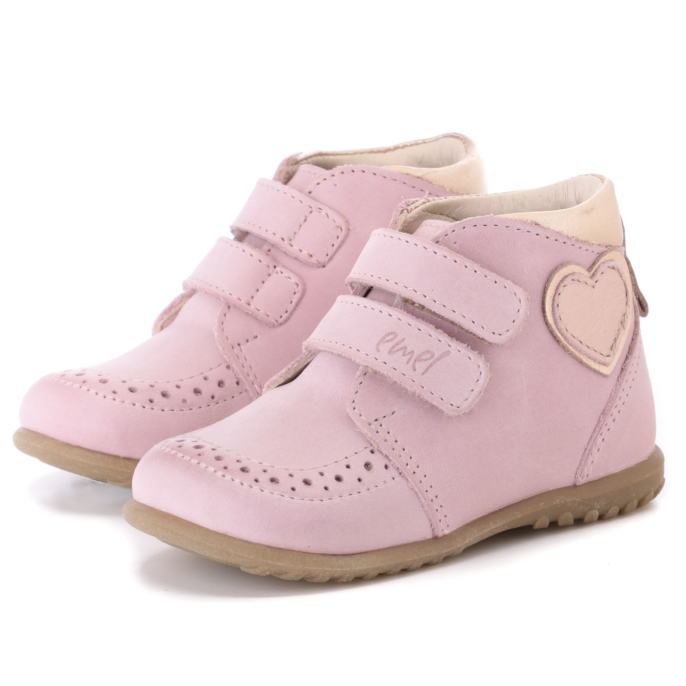 (2439-4) Emel first shoes pink velcro - MintMouse (Unicorner Concept Store)