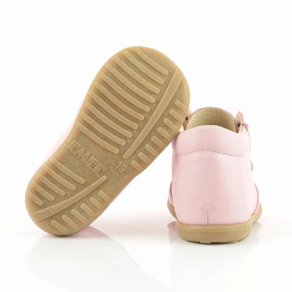 (716-7) Emel Lace Up First Shoes pink - MintMouse (Unicorner Concept Store)