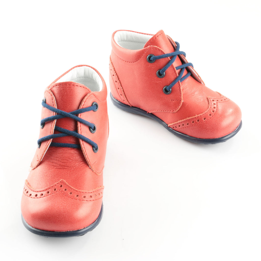 (2341-5) Emel first shoes - red brogue - MintMouse (Unicorner Concept Store)