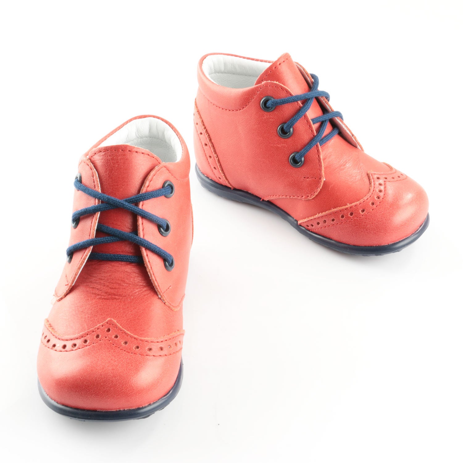 (2341-5) Emel first shoes - red brogue - MintMouse (Unicorner Concept Store)