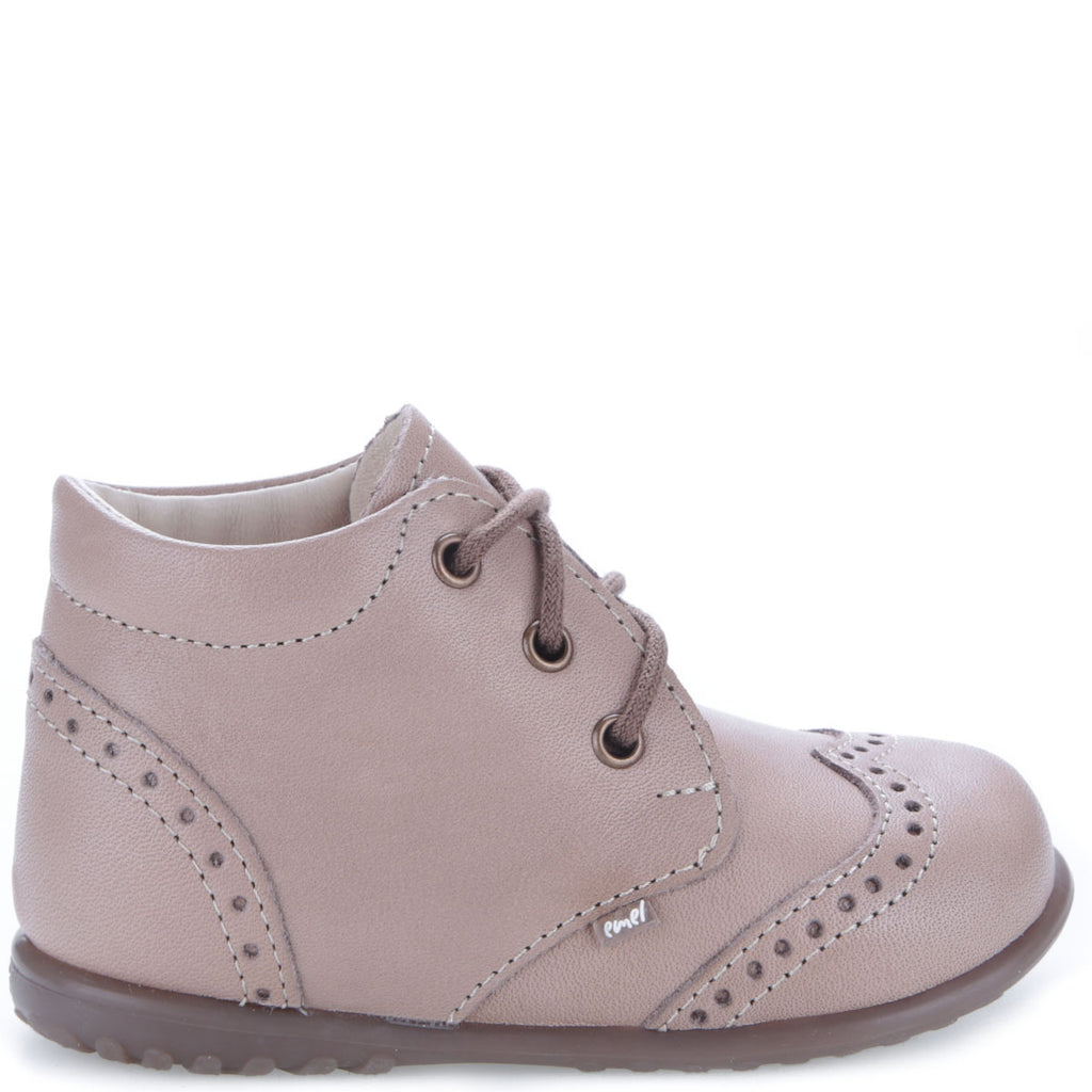 (1437-38) Emel Beige Lace Up Classics - MintMouse (Unicorner Concept Store)
